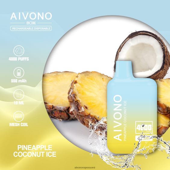 ananas kookosjää Aivono AIM BOXX 4000 V6D0ZD222 | Aivono Vape Review